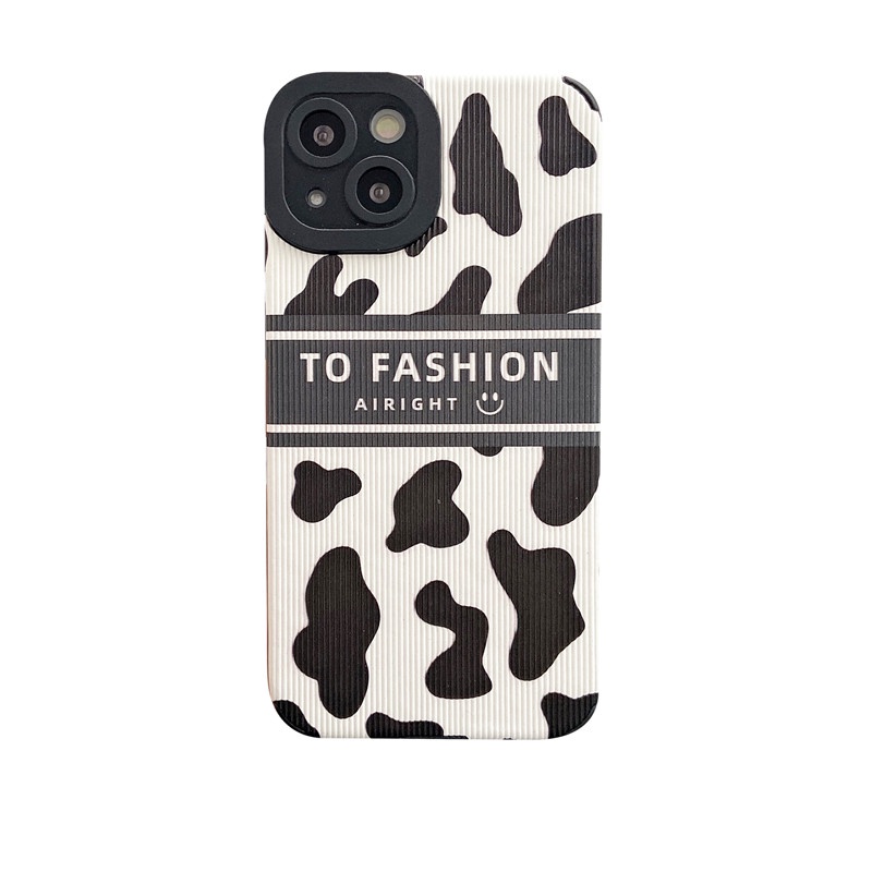 Lambskin Casing Samsung A23 A13 A03 A03S A32 A22 A52S A12 A21S A11 A02S A02 A01 A30S A10S A20 A30 A53 M12 S22 Fashion Simple Cow Pattern Shockproof Soft Leather Case