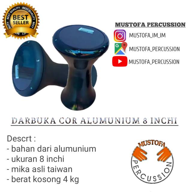 Darbuka 8 in termurah