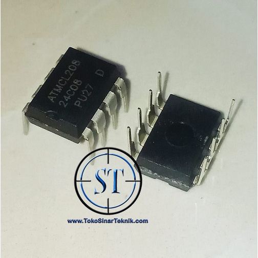 Atmel 24C08 ( 24 C08 / 24C 08 ) E-Eprom IC MEMORY DIP ATMCL208 AT24C08