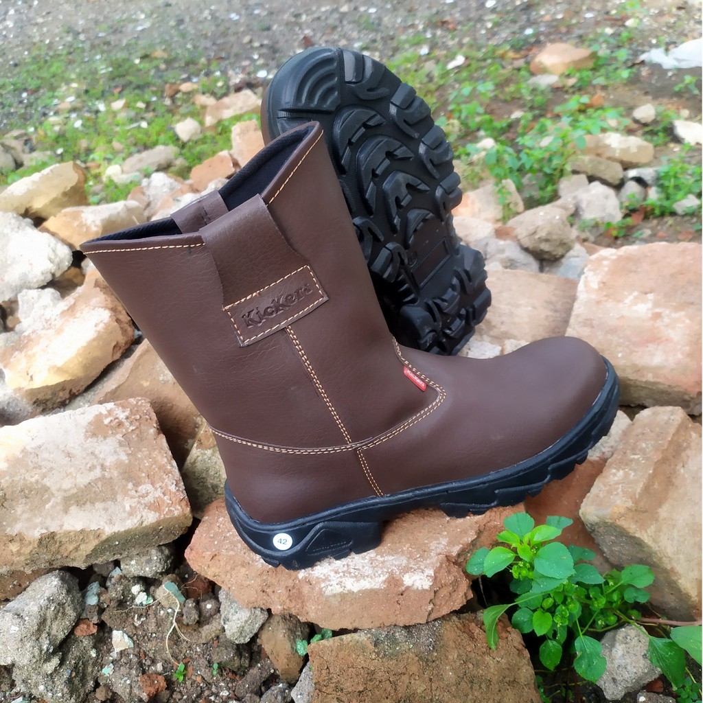 Sepatu Safety Boot King Kickers SKN Asli  Boot termurah ujung besi keselamatan kerja pabrik sepatu safety proyek terbaik