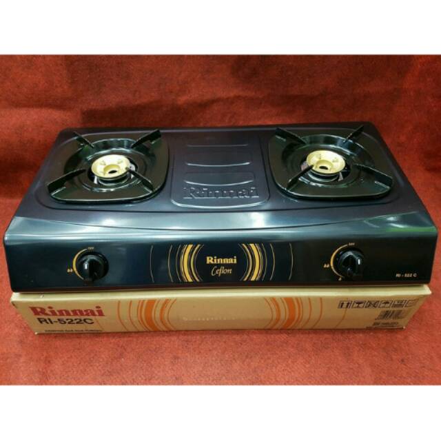 Kompor gas rinnai Ri 522C - kompor rinnai 522c - rinnai api ekonomis
