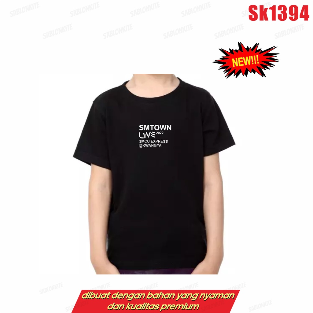 MURAH!!! KAOS NCT SHINEE SMTOWN LIVE 2022 SK1394 UNISEX COMBED 30S