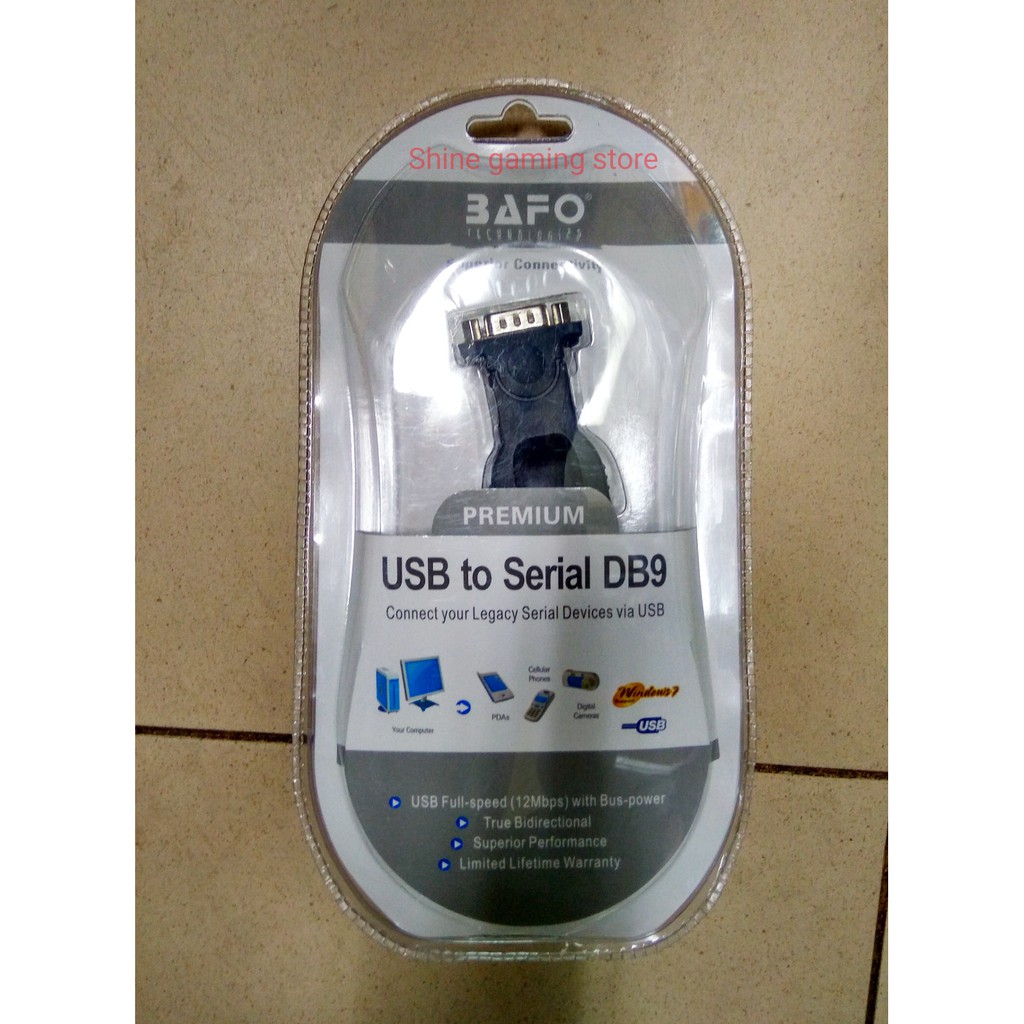 Bafo Kabel USB To Serial DB9 Cable