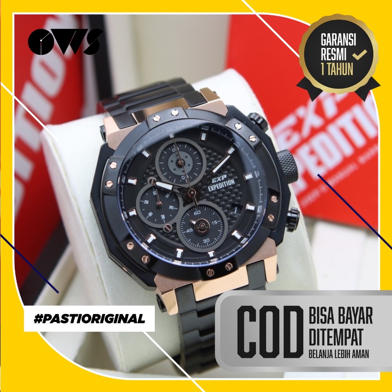 Jual Jam Tangan Expedition Pria E6385 Original Garansi Resmi Expedition