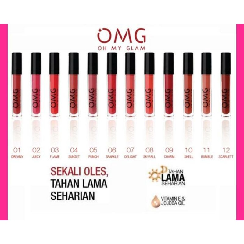 OMG OH MY GLAM Matre Kis Lip Cream