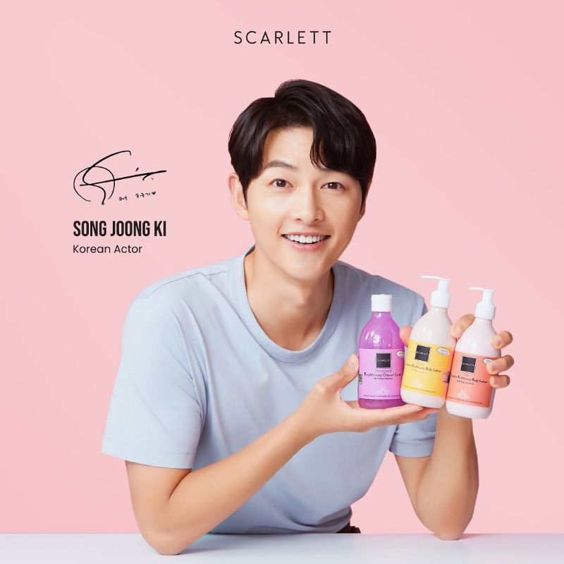 Scarlett Whitening Body Scrub & Body Wash Series Original BPOM