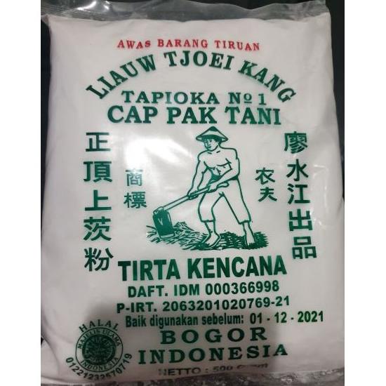 

Tepung tapioka CAP PAK TANI 500gr