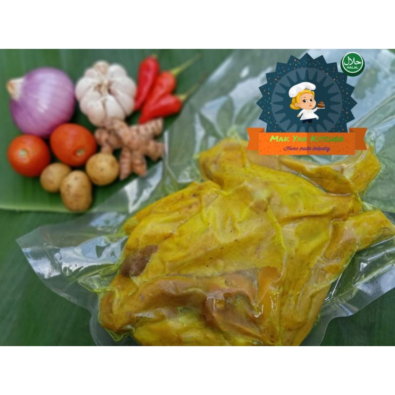 

ayam ungkep bumbu kuning