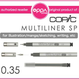 

Office & Stationery | Alat Tulis | Copic Multiliner Sp 0.35 Original Japan | Best Seller