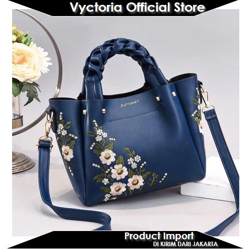 (COD) Vyctoria VOS484 Tas Selempang Wanita Fashion Import Promo BQ3019 GT1625 JT01875 CR7176 01875 3019 1625 7176