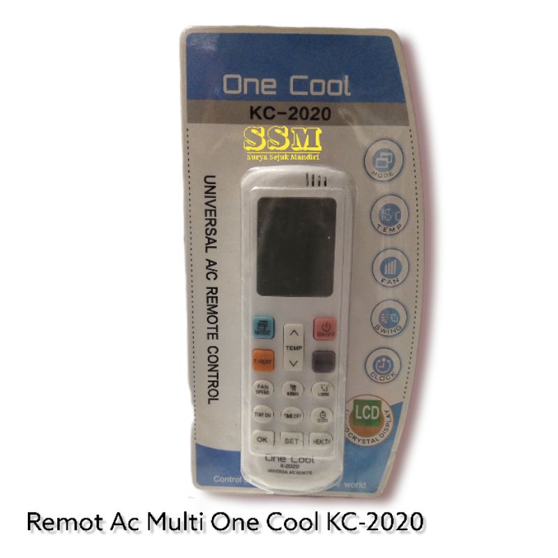 REMOT AC UNIVERSAL MERK ONE COOK