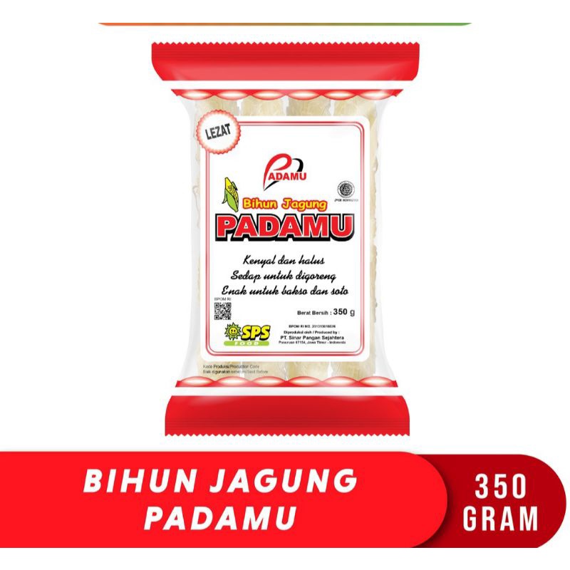 

Padamu Bihun Jagung 350 gr (1 pak)