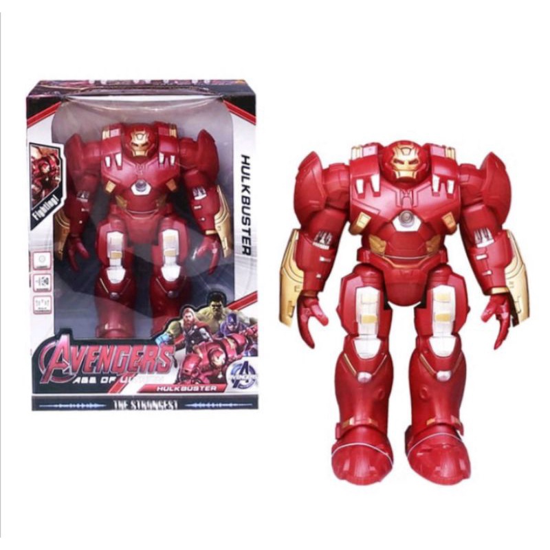 Mainan Robot Ironman Hulkbuster bisa jalan / action FIGURE Ironman besar