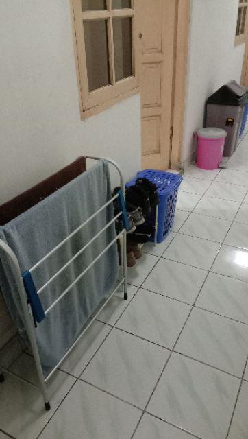 Jemuran Handuk Aluminium Warna