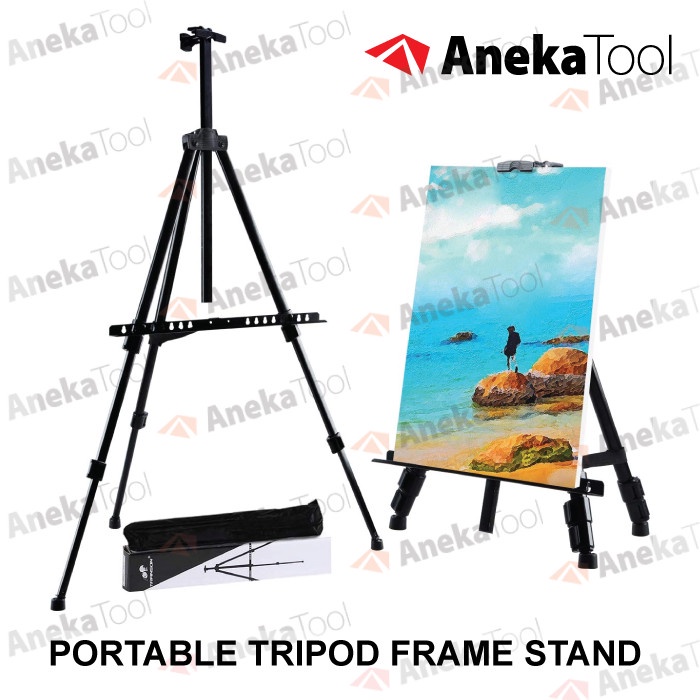 

(TERLARIS) Frame Stand / Tripod Banner / Tripod Foto / Stand Foto Standing Banner