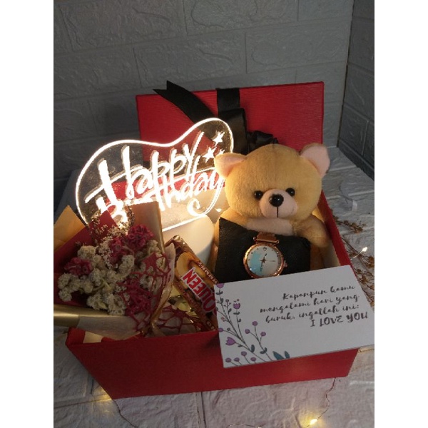 KADO ULTAH JAM TANGAN / LAMPU TIDUR KARAKTER EKSKLUSIF