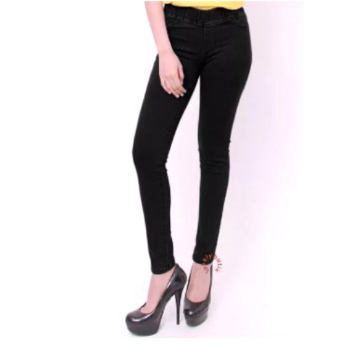 Lovelybutik - Celana Jeans Wanita Legging Jeans Murah Legging Muslimah Murah