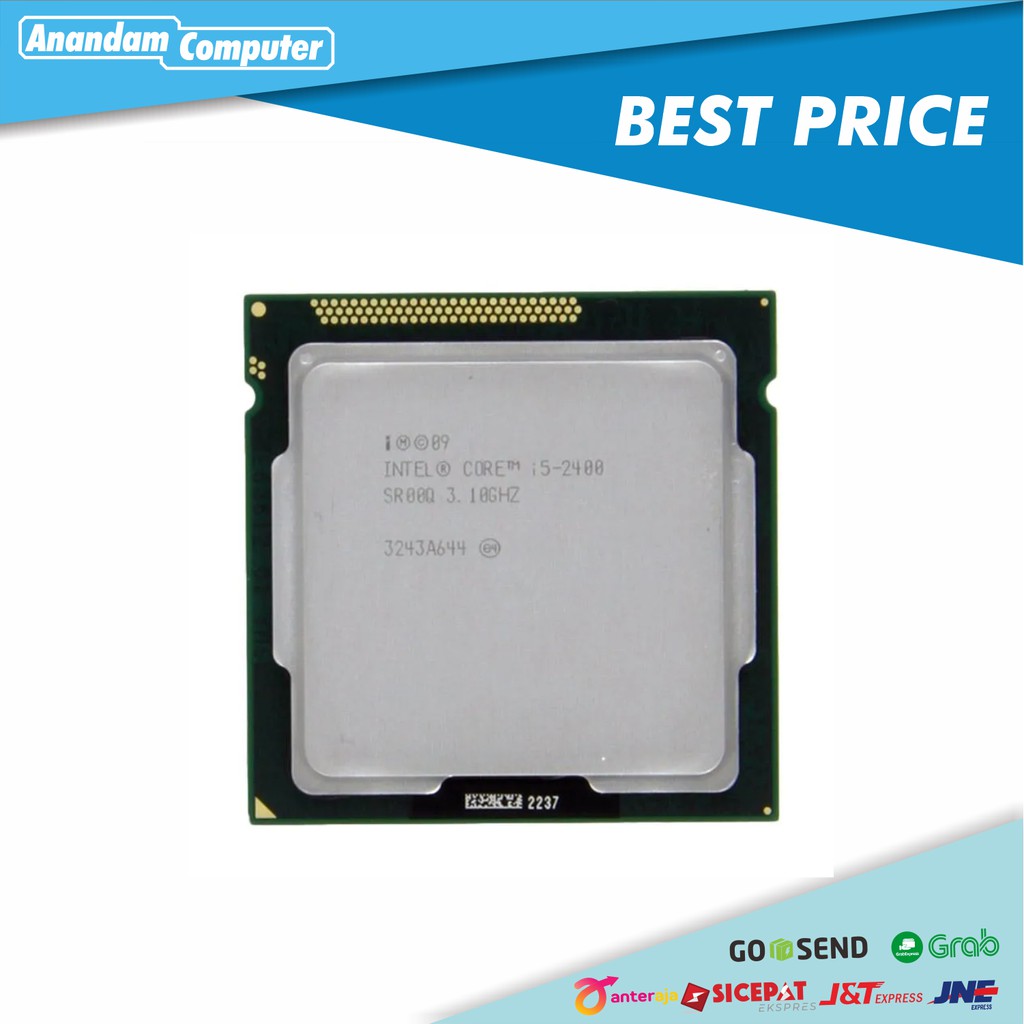 Intel Core i5-2400 - 4 Cores 4 Threads up to 3.40 GHz LGA 1155 TRAY