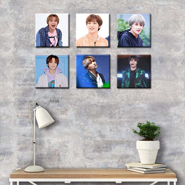 [DECOR] HAECHAN-NCT poster tempelan Pajangan hiasan dinding kayu