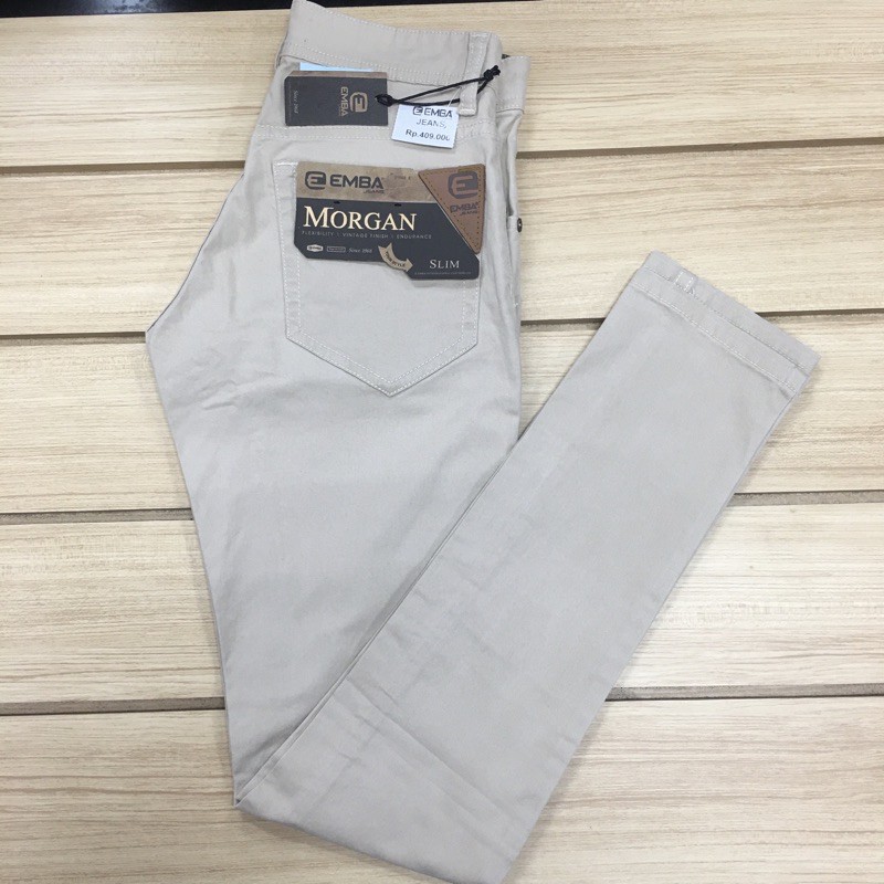 Emba / Morgan Slim / Celana Panjang Pria