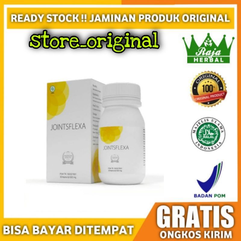 JOINTSFLEXA ASLI 100% ORIGINAL OBAT SENDI TULANG OTOT NYERI KAKU