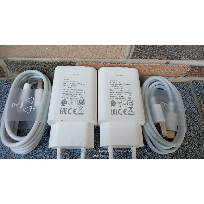 Charger Vivo 18 watt bawaan Z1 pro..Dan Bawaan Y21S/Y20 dan lainya.