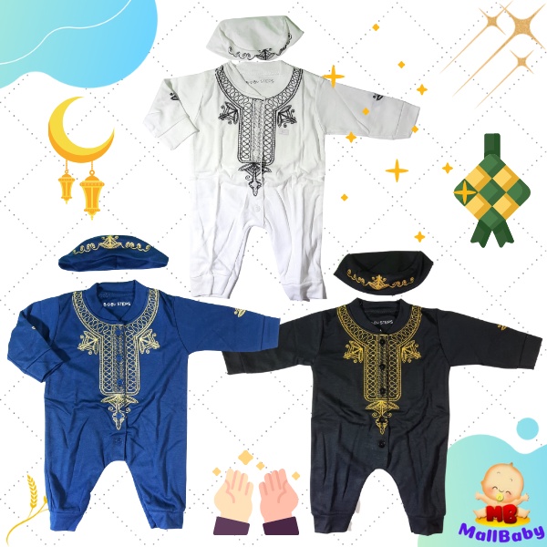 Jumper Romper Koko Bayi Bordir Baju Koko Bayi Black Panther Lengan Panjang