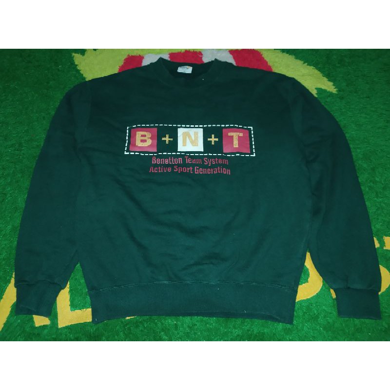 sweeter crewneck vintage Formula 1 Benneton