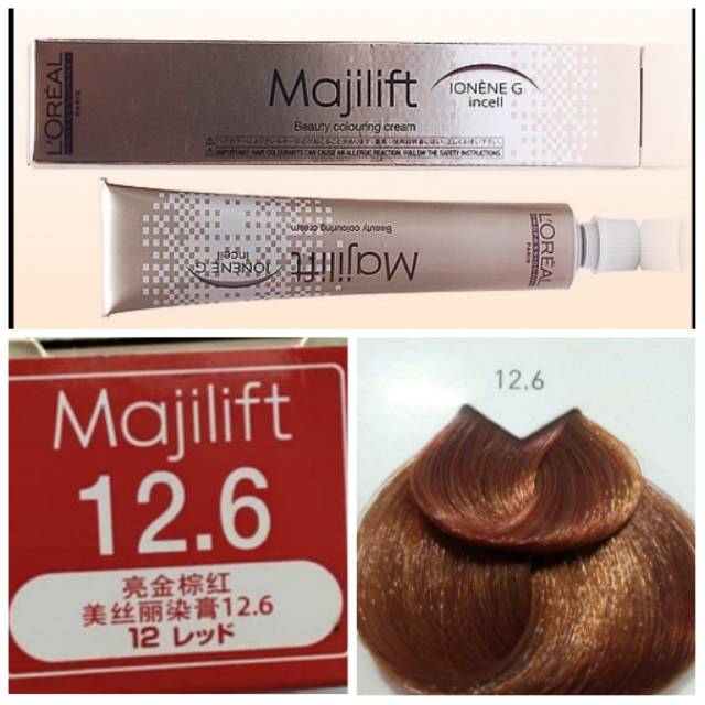50 ML Cat Rambut Permanen L'Oreal Majilift 12.6 / Cat Rambut Loreal Majilift
