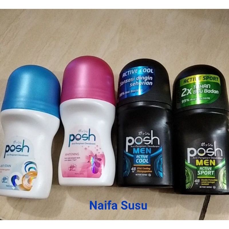 Posh Deodorant Roll On All Varian 50 mL