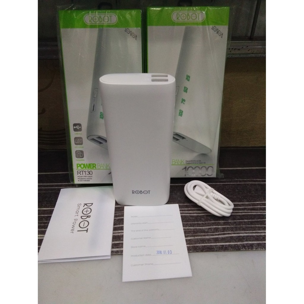 ROBOT Powerbank RT130 10000 mAh