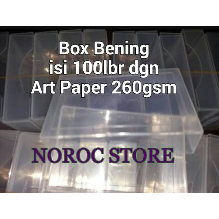 

Box Kartu Nama Bening
