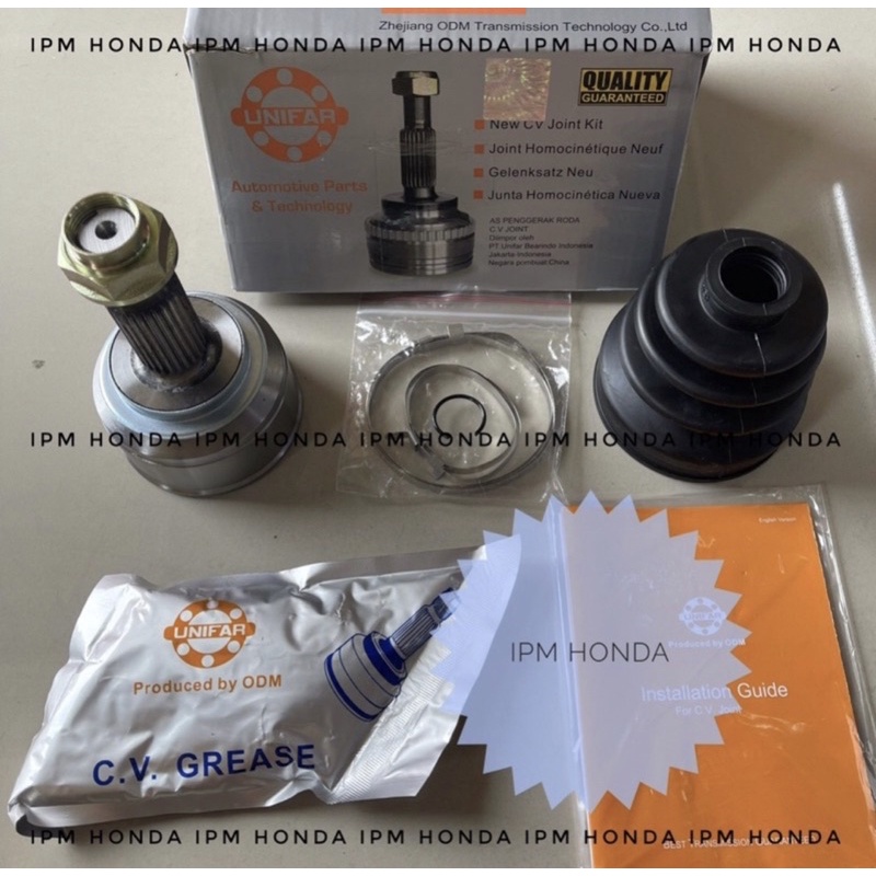 HO TF0 Cv Joint Outer As roda Luar KHUSUS MATIC AT Automatic Honda Jazz S RS GE8 City GM2 IVTEC 2009 2010 2011 2012 2013 NKN Japan TDK Trivindo LKS Unifar