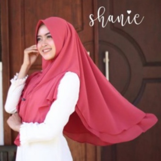 Khimar Kamala (Free Mini Gold) Cerrurty Babydol Hijab Instan  by Shanie