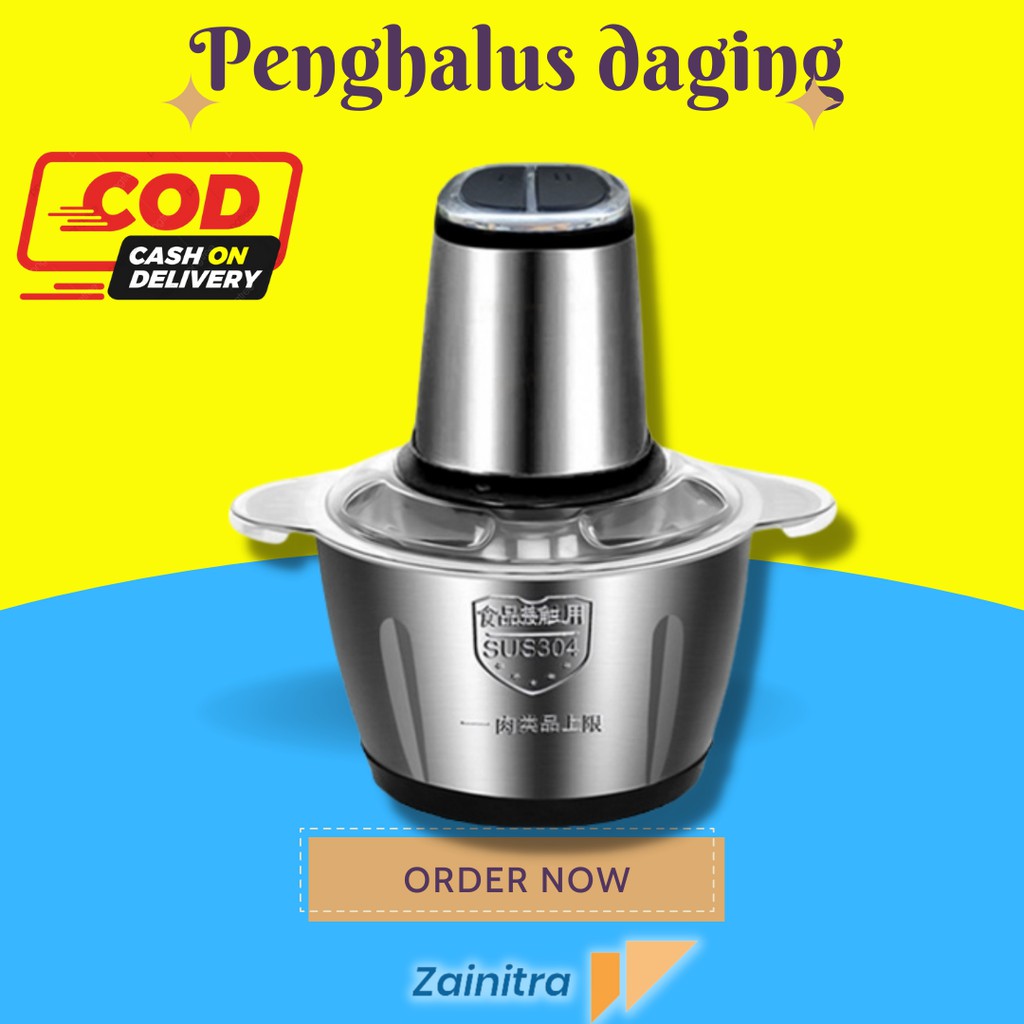 Chopper blender daging Mesin Penggiling Daging/Sayur Chopper Meat Grinder/blender