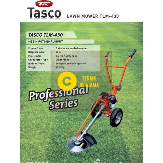 MESIN POTONG RUMPUT DORONG TASCO TLM-430