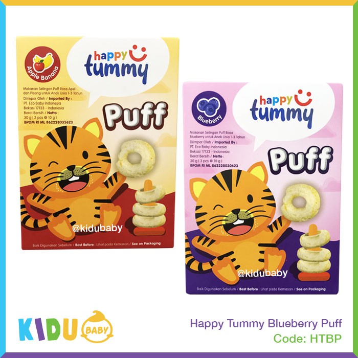 Happy Tummy Puff Snack Bayi Anak Sehat Kidu Baby