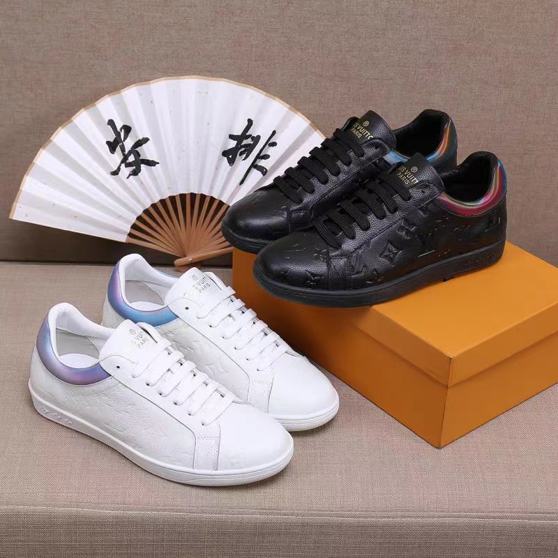 LV Louis Vuitton classic men's casual shoes