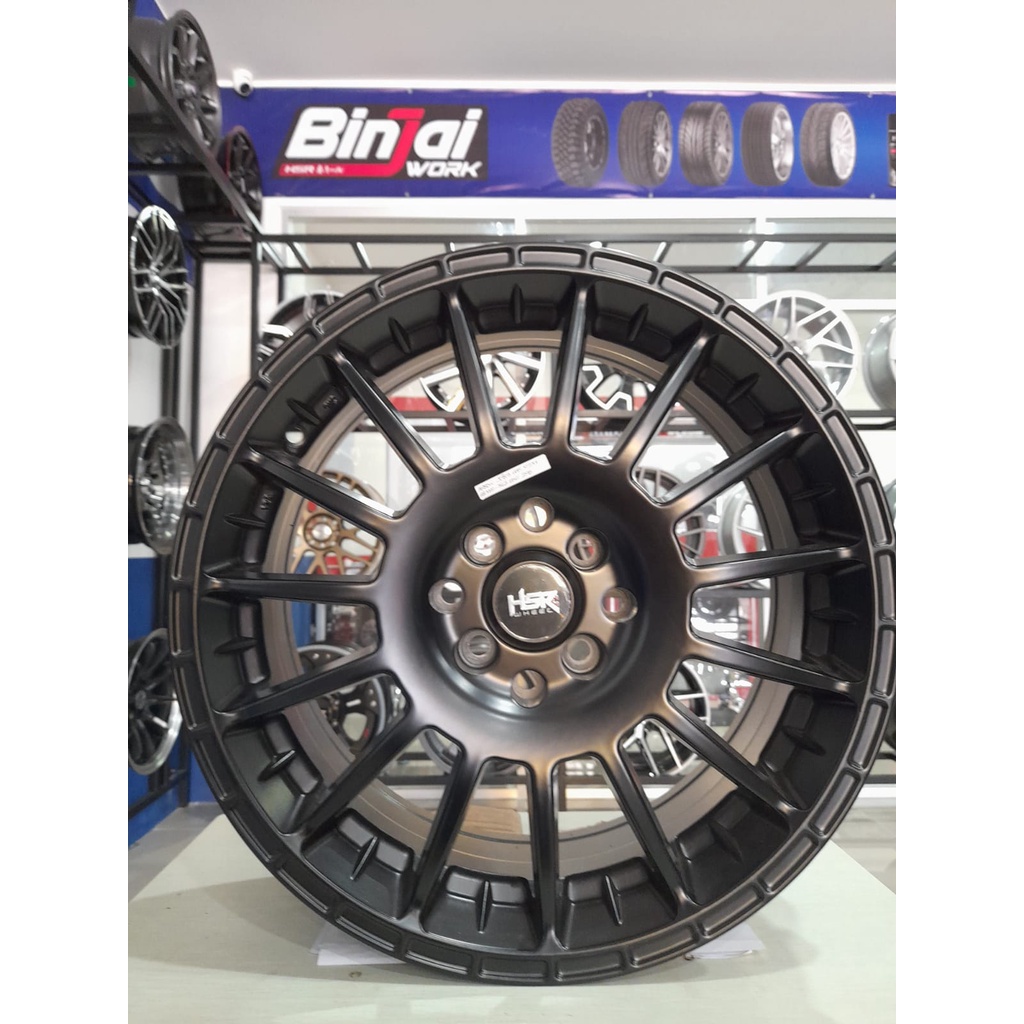 Jual Velg Mobil Ring Arrow Hsr R Pcd X X Black Rally Look Bisa Kredit Murah