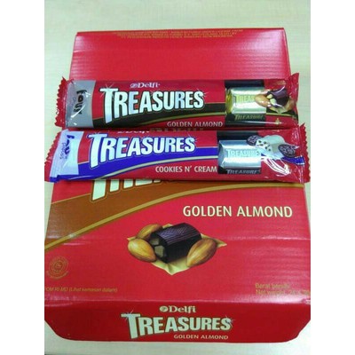 

Delfi Treasure Golden Almond & Cookies isi 4's