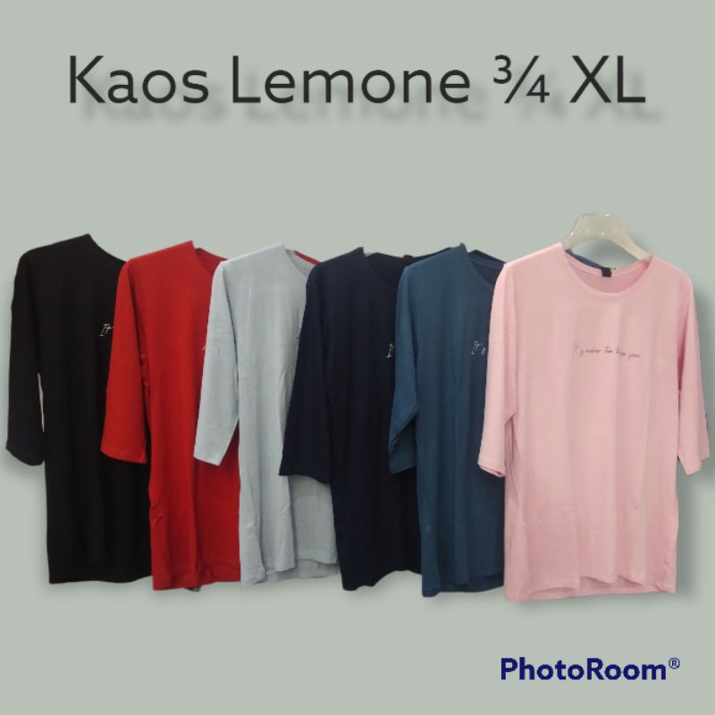 Kaos Lemone ¾ Xl