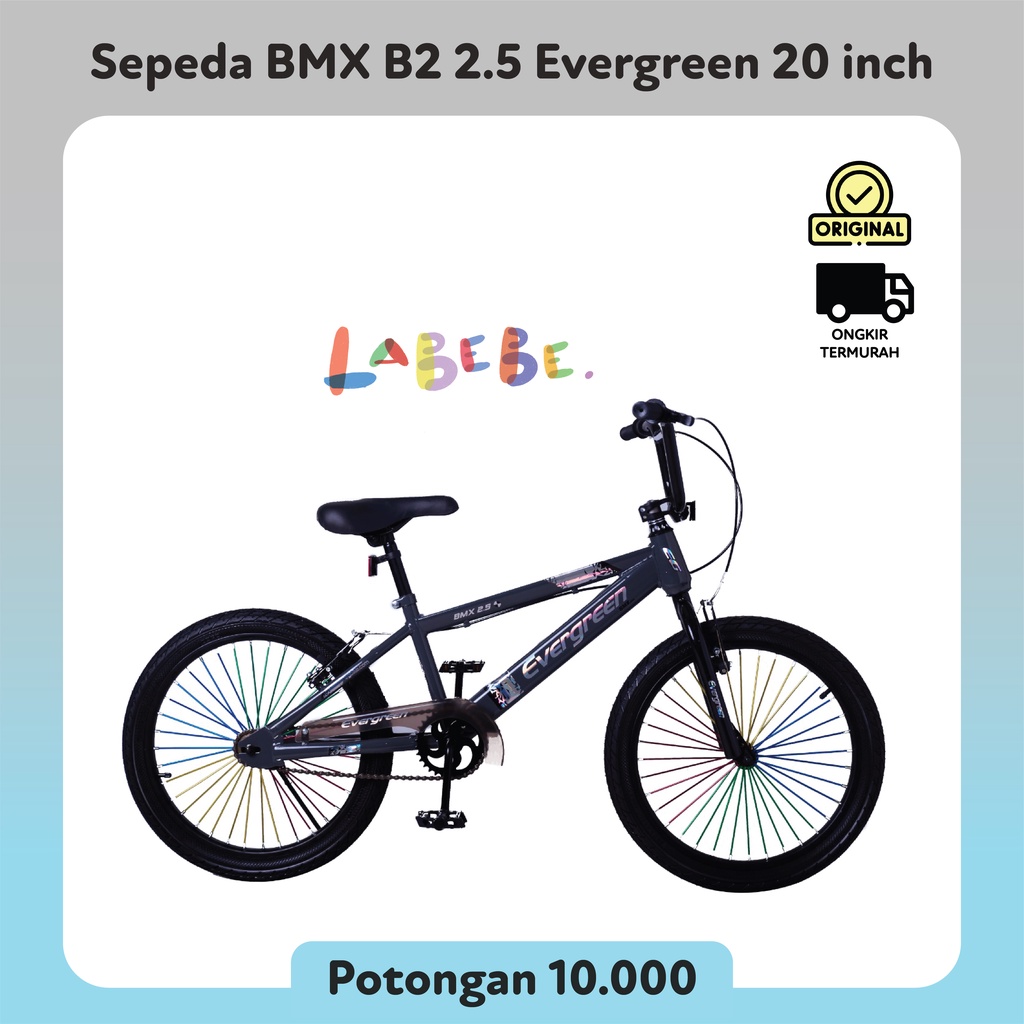 Sepeda BMX B2 2.5 Evergreen 20" inch