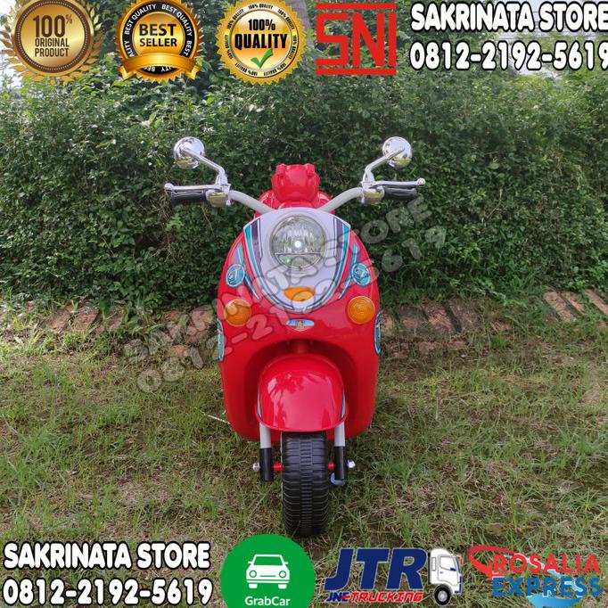 Mainan Anak Motor Aki Murah Scoopy