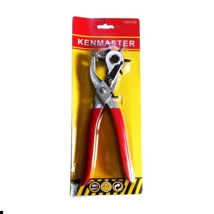 Kenmaster TANG PLONG alat pembuat gesper pembolong Sabuk kulit Ikat pi