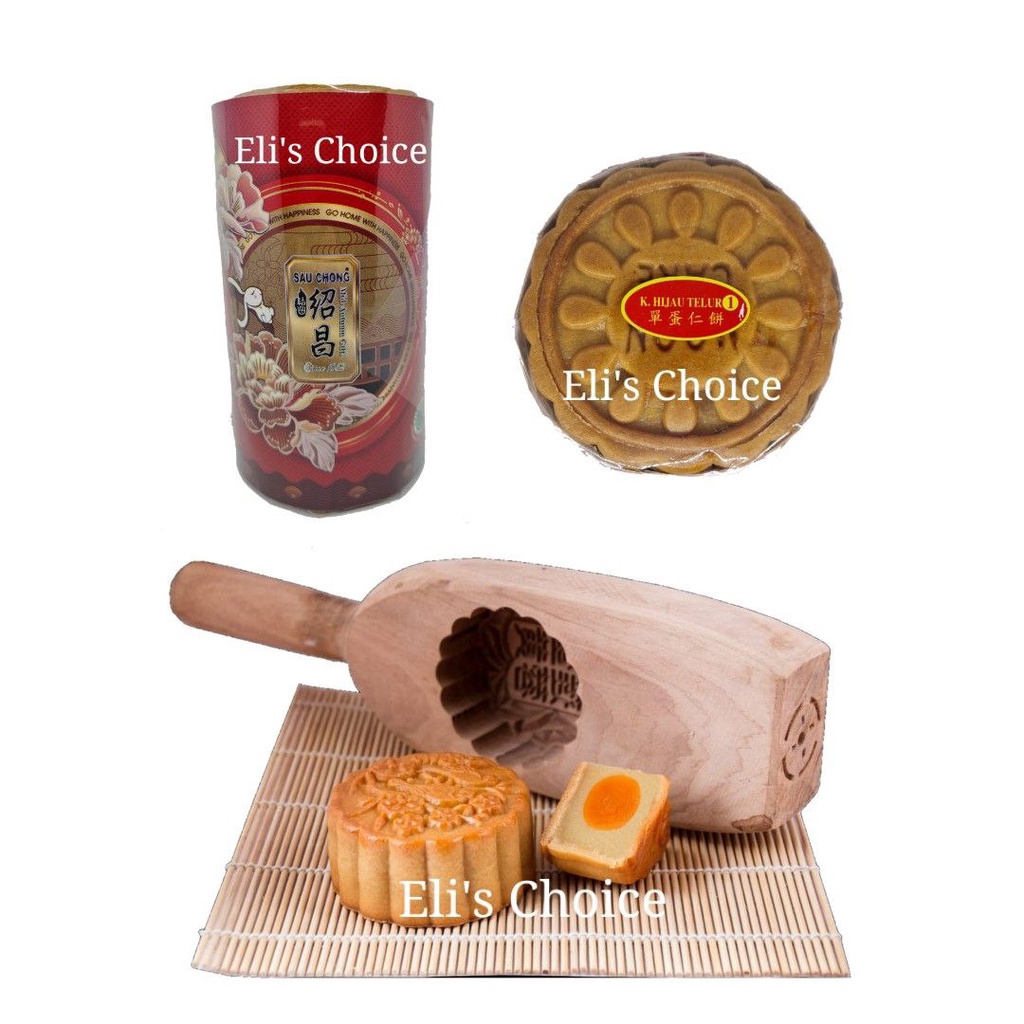 Kue Bulan Sau Chong Tausa Pia / Gojin Pia TABUNG ISI 1 TELUR / Moon Cake Sau Chong