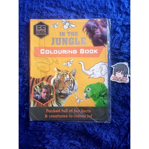 

Bear Grylls Colouring Books In the Jungle Bear Grylls Activity