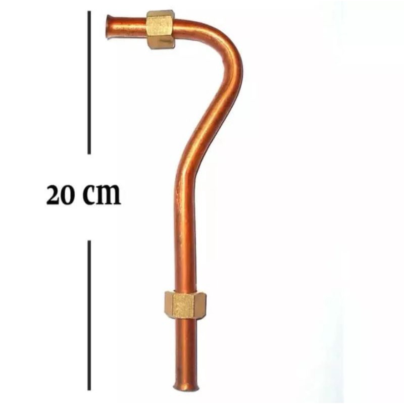 pipa kompresor 1/4 PK shark