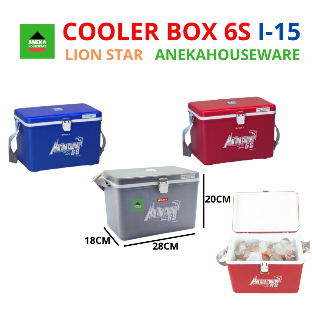 Marina Cooler Box 6s Es Marina Lion Star 5.5 Liter