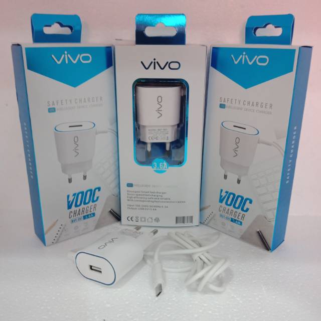 Travel Charger Vivo BST-C07 1Usb Vooc Oce Casan Vivo BST-C07 3.6A