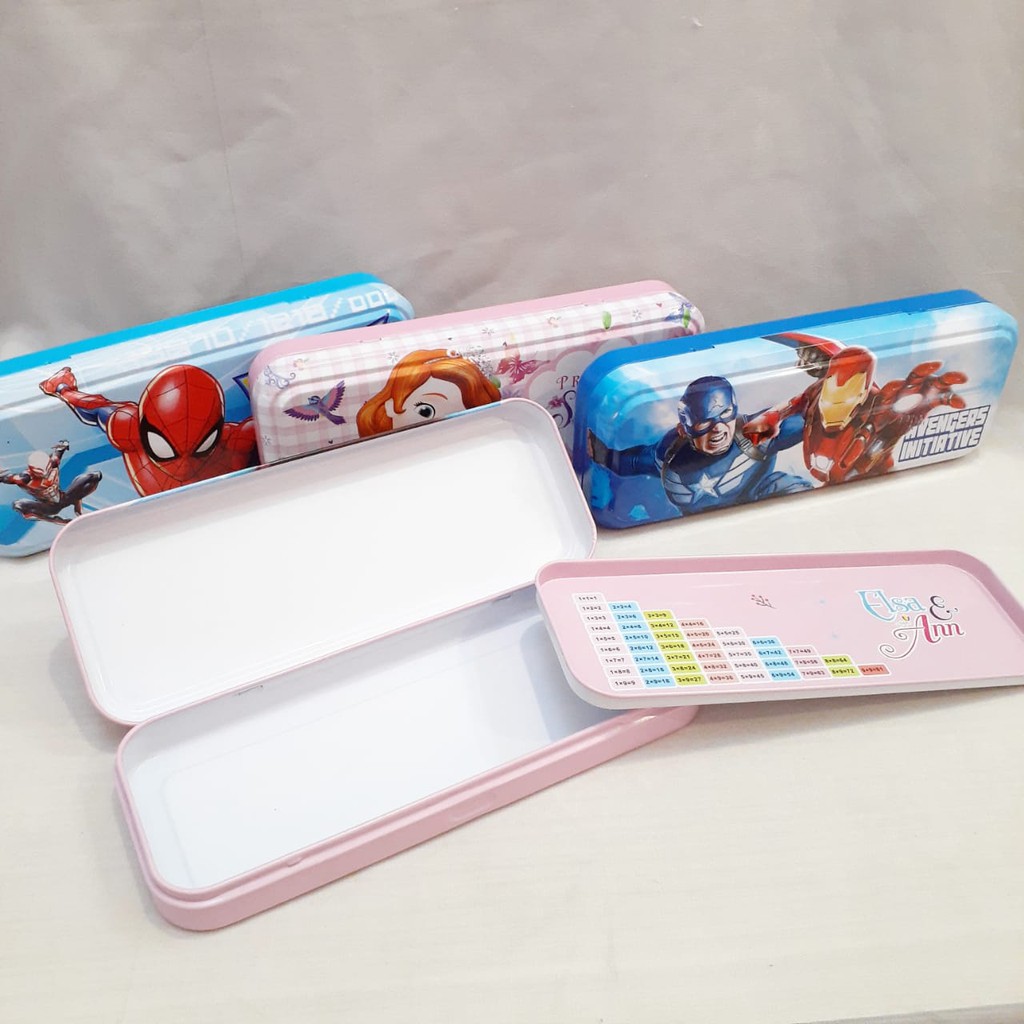 

kotak pensil avenger sophia murah hadiah anak